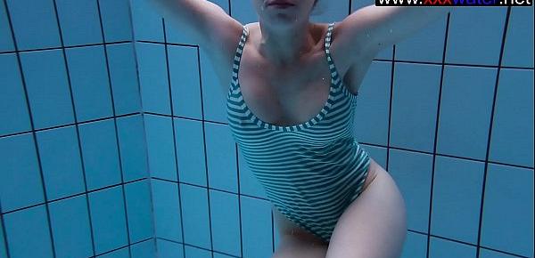  Anetta the hot teen in a sexy swim-suit
